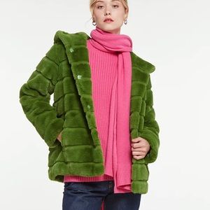 APPARIS Goldie Coat Moss Green
